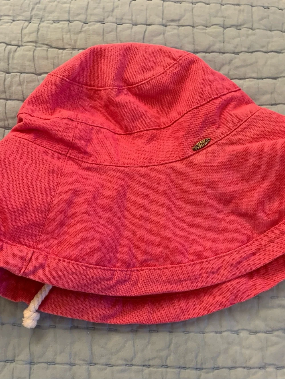 Pink Scala Bucket Hat (WITH FLAWS)